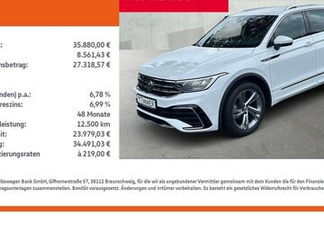 VW Tiguan 35.907 km 35.840 &euro; Rheine 48432