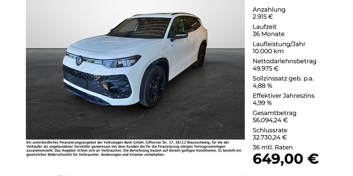 VW Tayron 13.800 km 52.890 &euro; Lengerich 49525